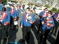In formation